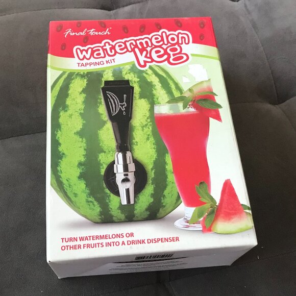 Watermelon Keg Tapping Kit NEW Drink Dispenser Picnic Barbecue - Picture 1 of 8